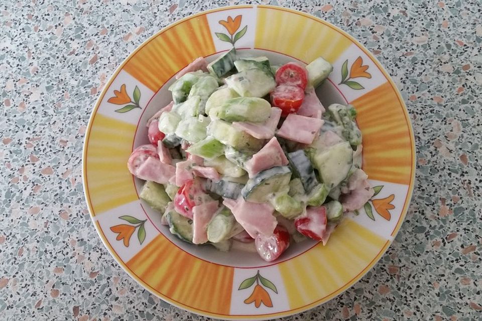 Grüner Spargelsalat