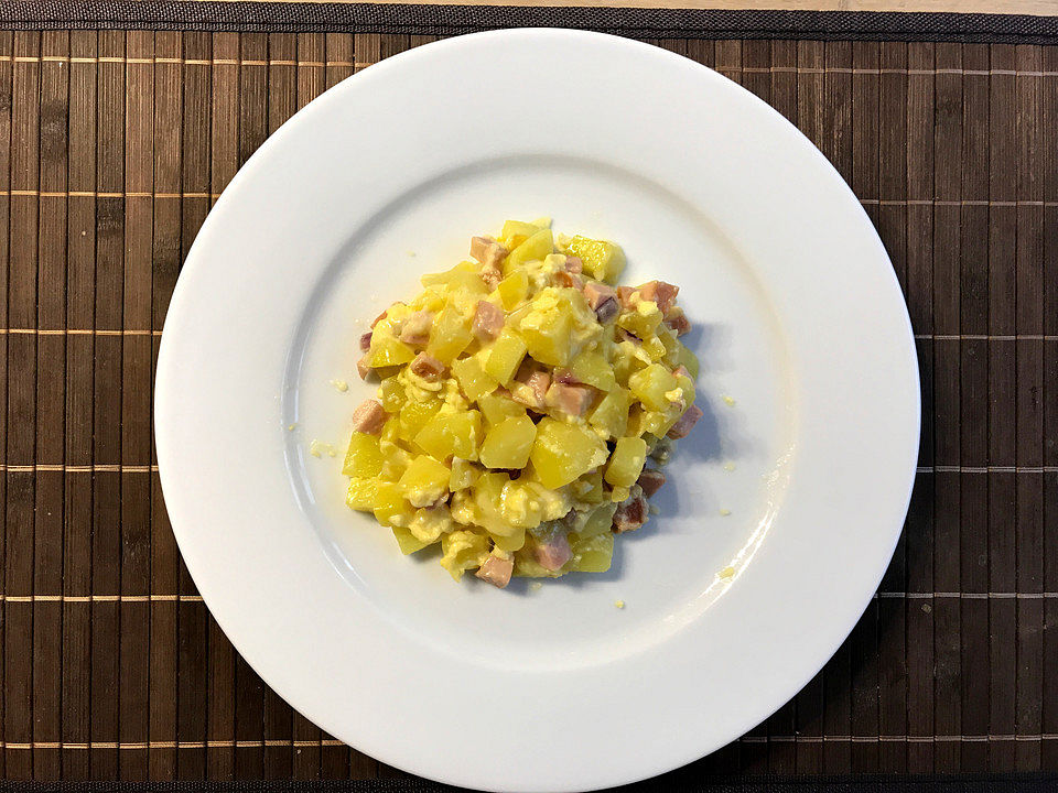 Bauernpfanne mit Fleischwurst und Ei von Djings79 | Chefkoch