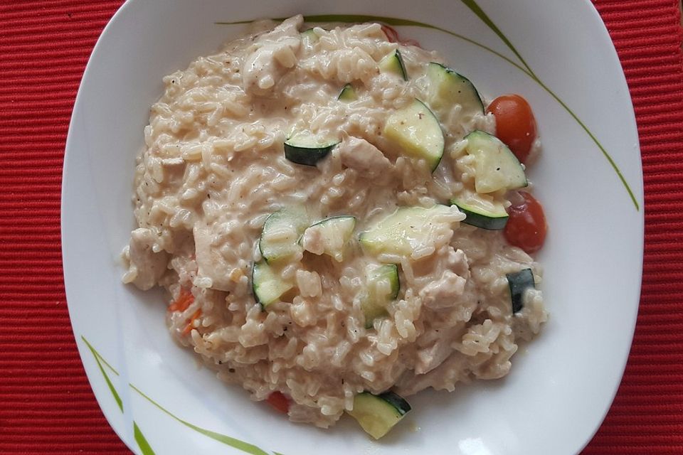 One-Pot Hähnchen-Reis-Pfanne