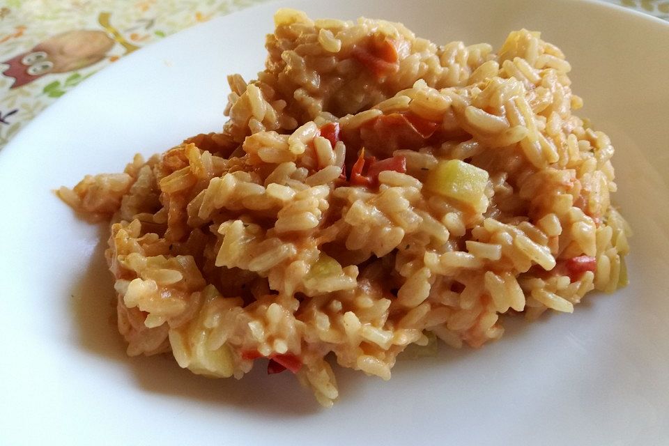 One-Pot Hähnchen-Reis-Pfanne