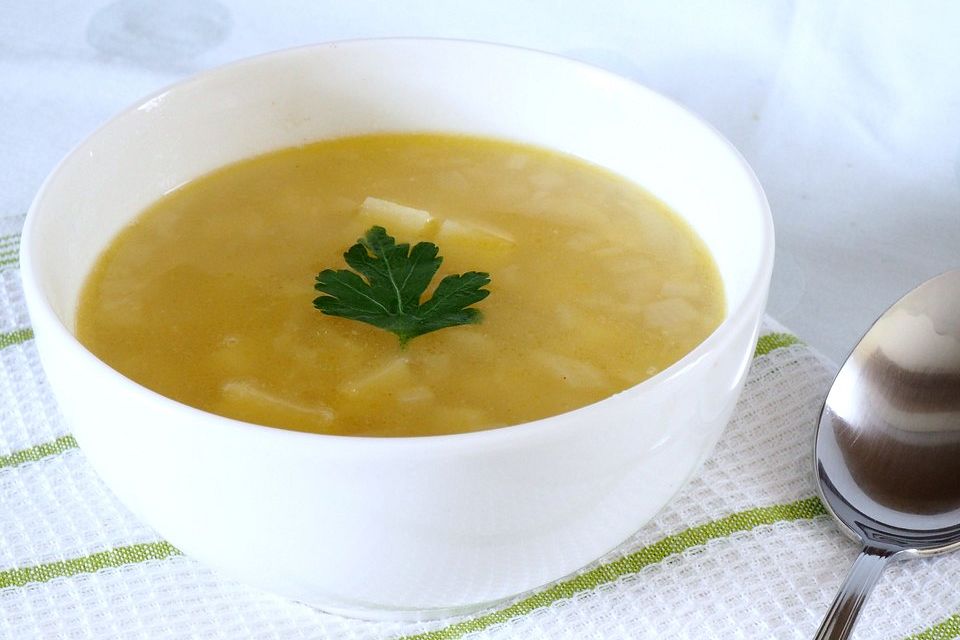 Sauer Brie - hessische Kartoffelsuppe