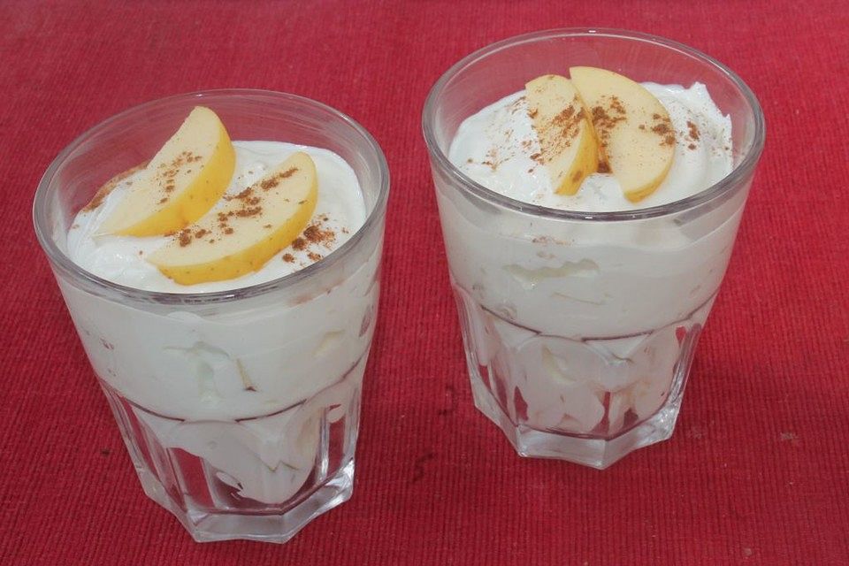 Low Carb Eiweiß Quark Dessert