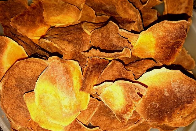 Fettfreie Süßkartoffel-Chips von SilentA| Chefkoch