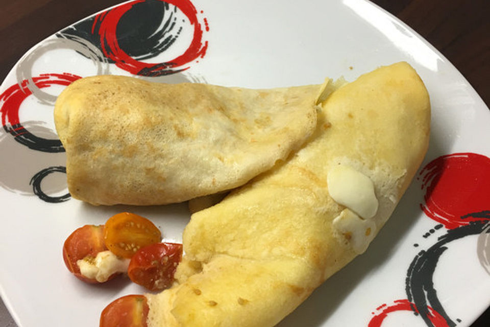 Crêpes-Taschen "Caprese"