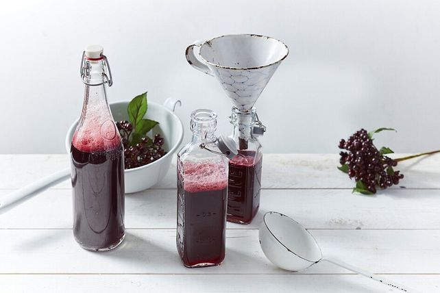 Wunderbar Rezepte Fr Holundersaft Bild