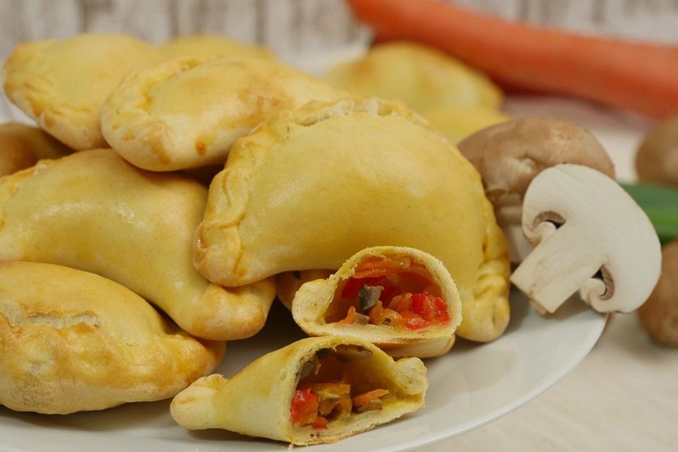 Empanadas mit Champignon-Füllung