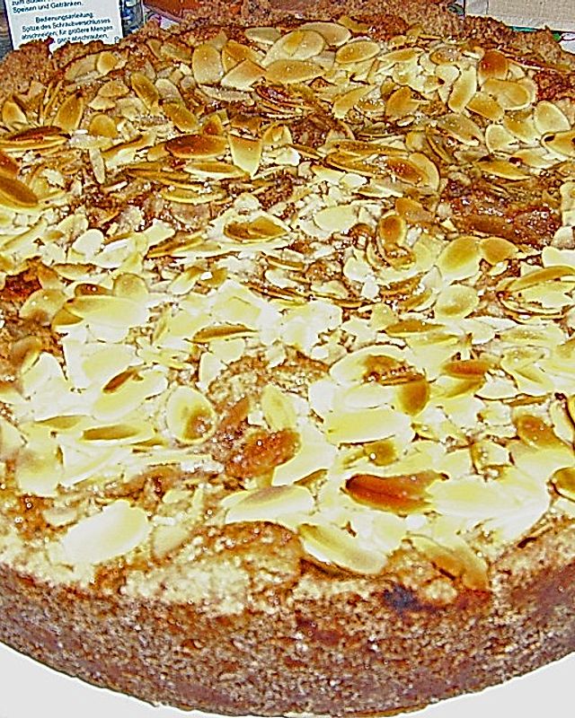 Apfel - Mandel Torte
