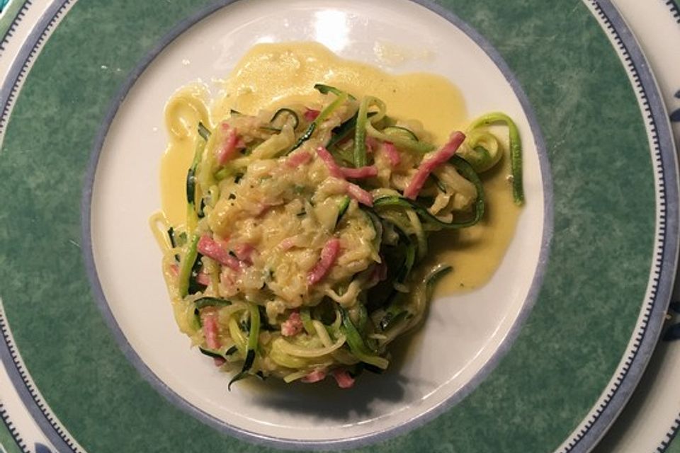 Zucchini Carbonara