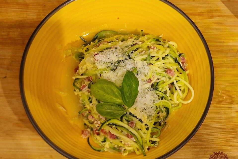 Zucchini Carbonara