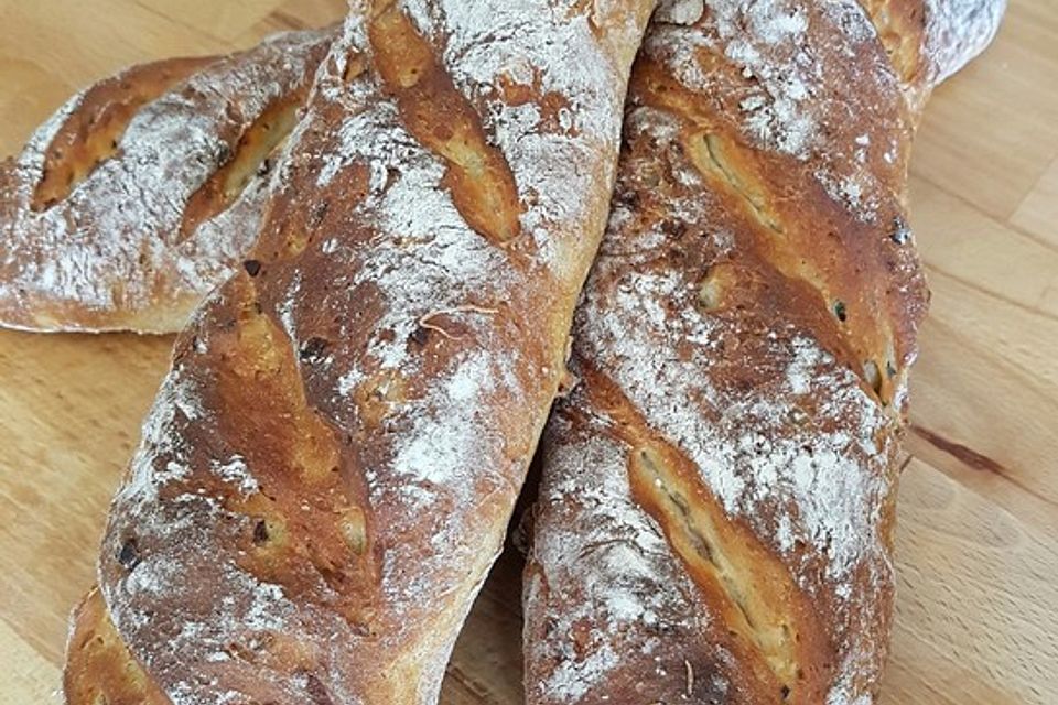 Knoblauch-Kräuter Baguette