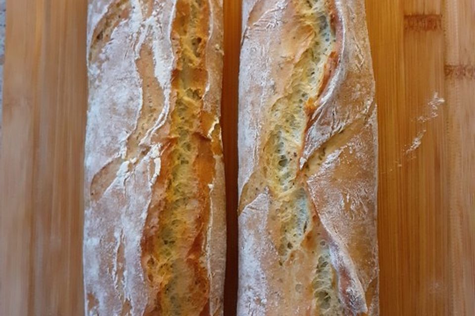 Knoblauch-Kräuter Baguette