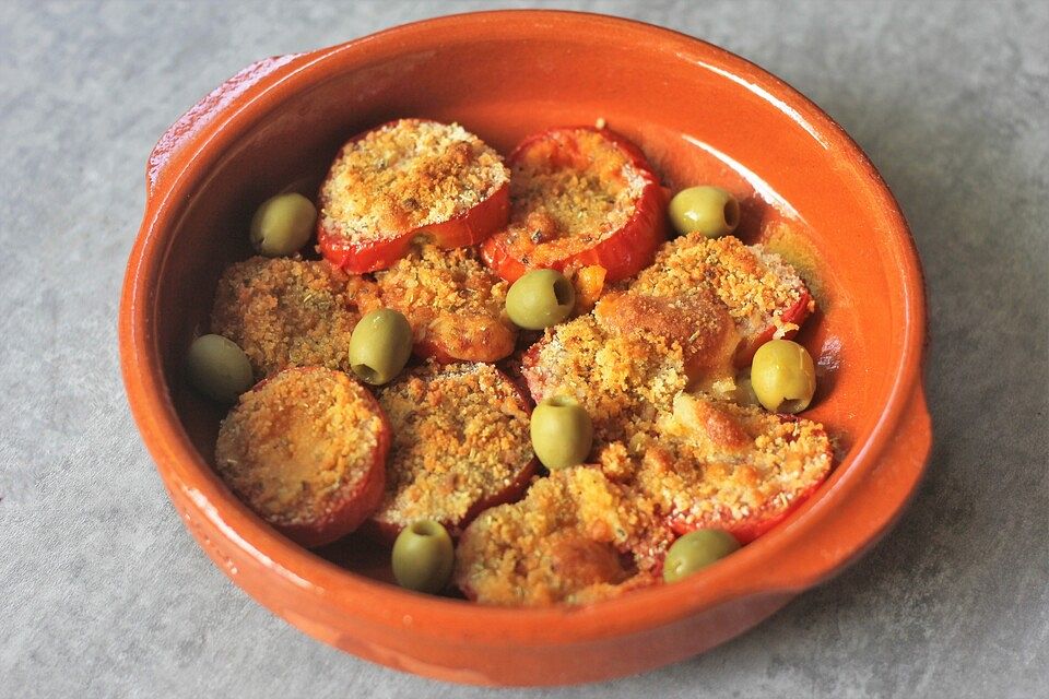 Tapas - Gebackene Tomaten