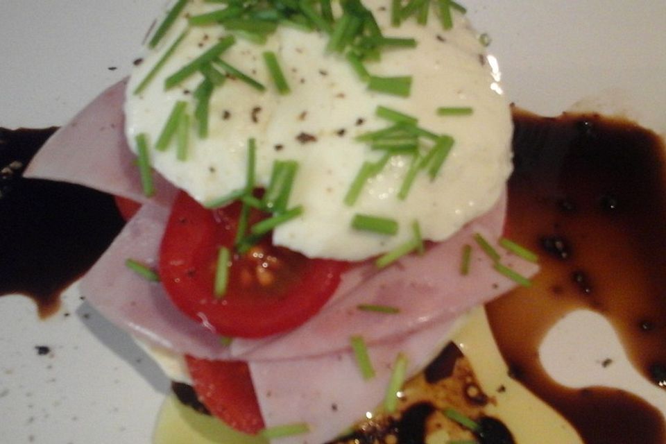 Mozzarella-Burger mit Tomaten und Salat