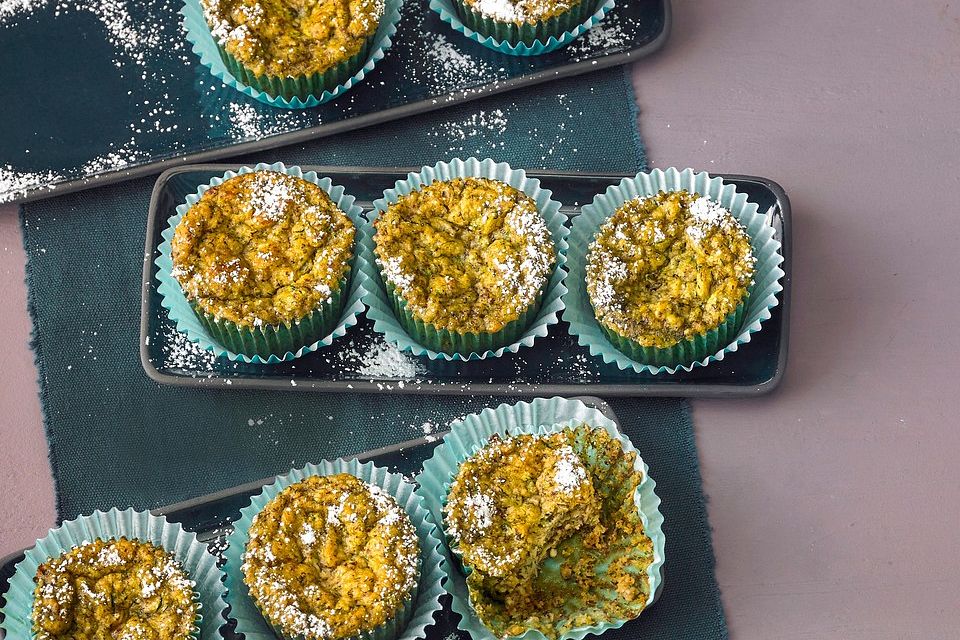 Zucchini-Bananen-Muffins