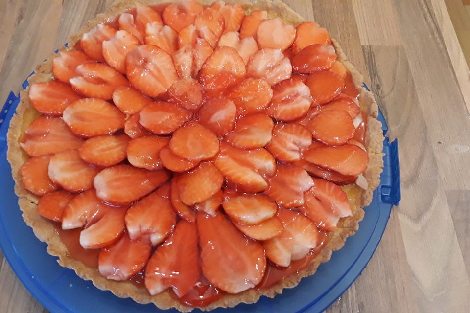 Erdbeertarte mit Crème Patissière