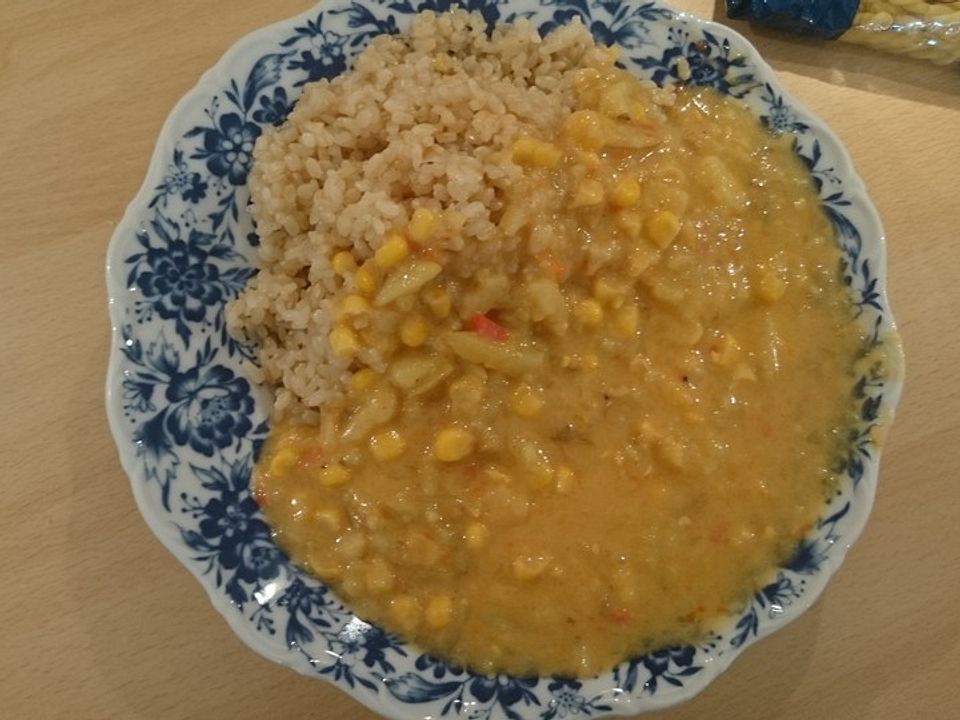 Kartoffel-Mais-Curry im Instant-Pot von Caroquii| Chefkoch