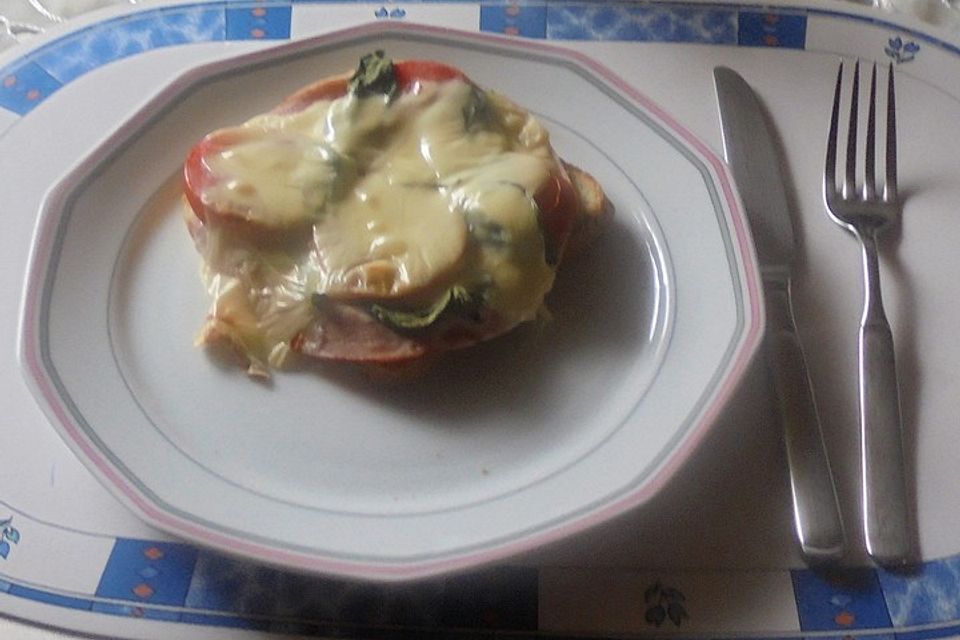 Toast Caprese à la Didi