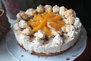 Orangen-Kokos-Torte