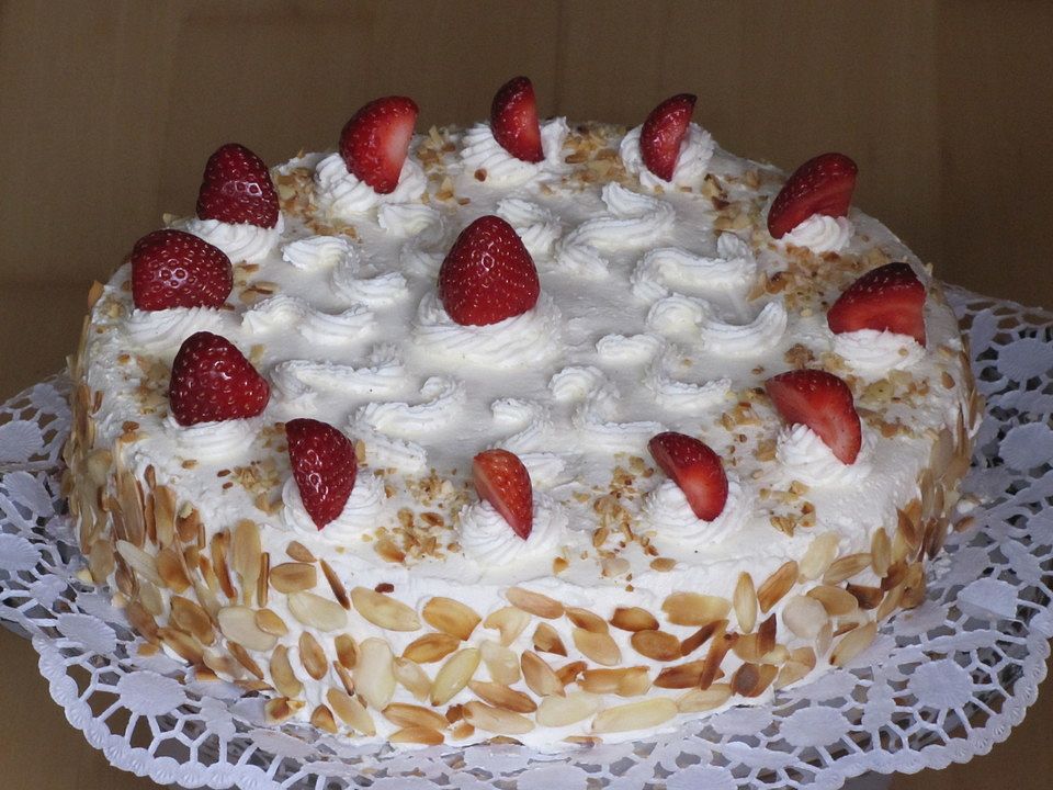 Erdbeer-Mascarpone-Torte von cociw| Chefkoch