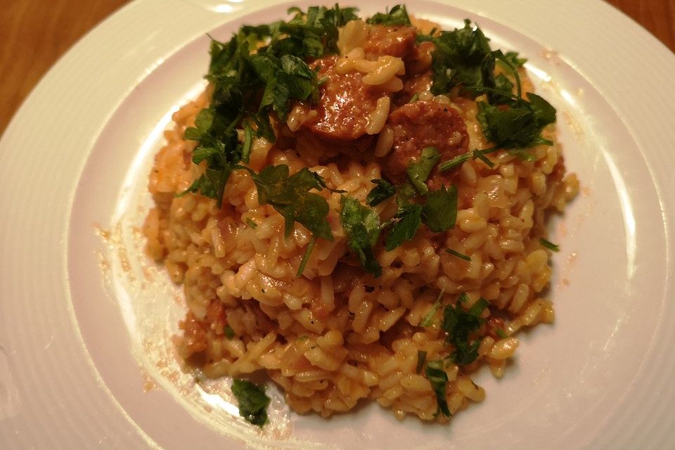 Chorizo-Risotto