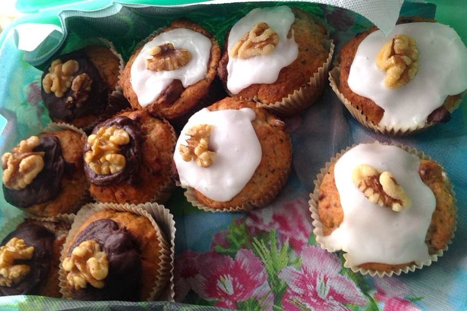 Vegane Muffins - Grundrezept für Faule