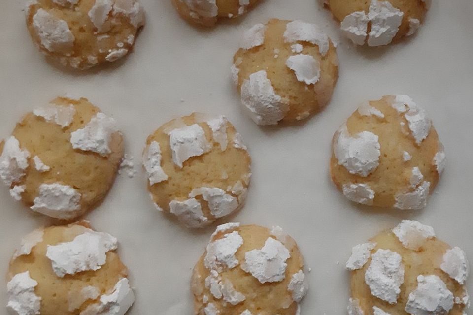 Lemon Crinkle Cookies