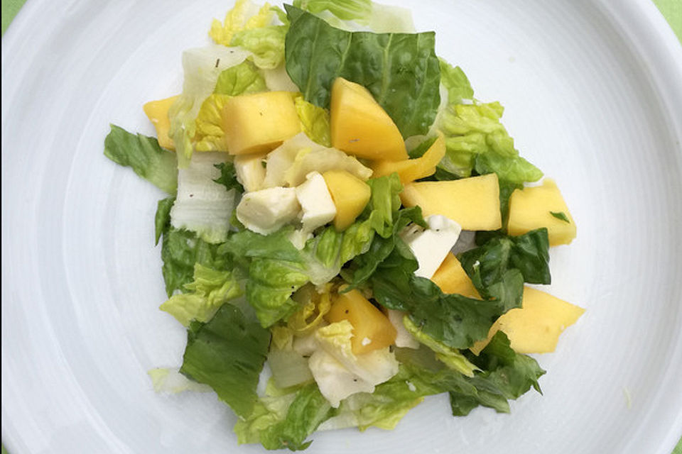 Erfrischender Mango-Salat