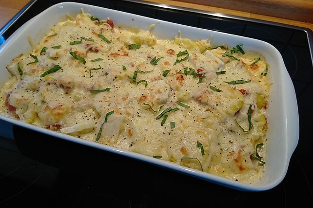 Mediterraner Kartoffel-Kohlrabi-Auflauf von Fridder_2017| Chefkoch