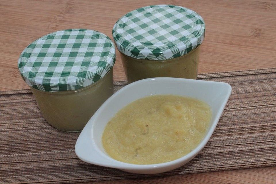 Mango-Apfel-Birnen-Püree