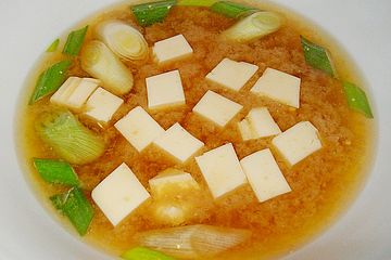 Tofu - Miso - Suppe