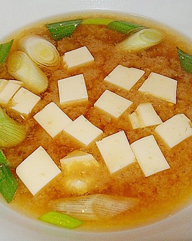Tofu - Miso - Suppe