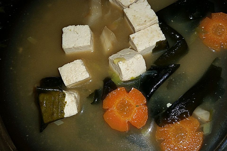 Tofu - Miso - Suppe