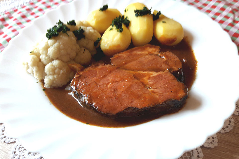 Kasselerbraten aus dem Kamm