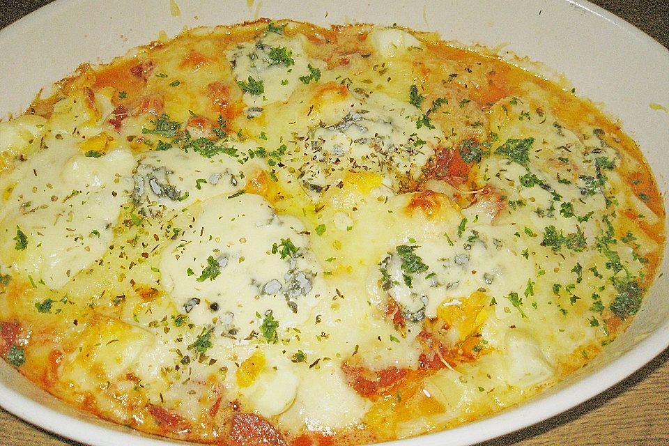 Spargelgratin