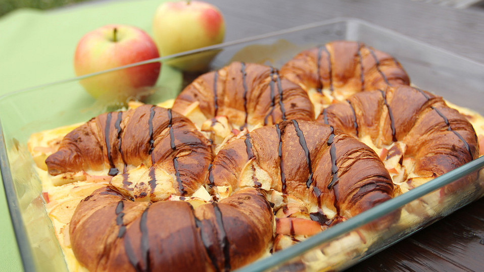 croissant-apfel-auflauf