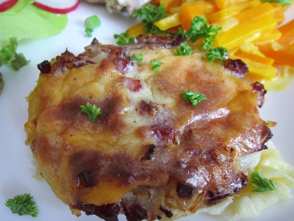 Kartoffel-Küchle mit Speck und Cheddar von Anaid55| Chefkoch