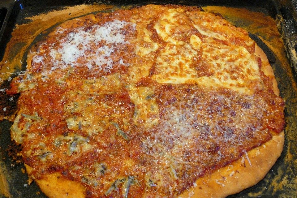 Otto Formaggi Pizza