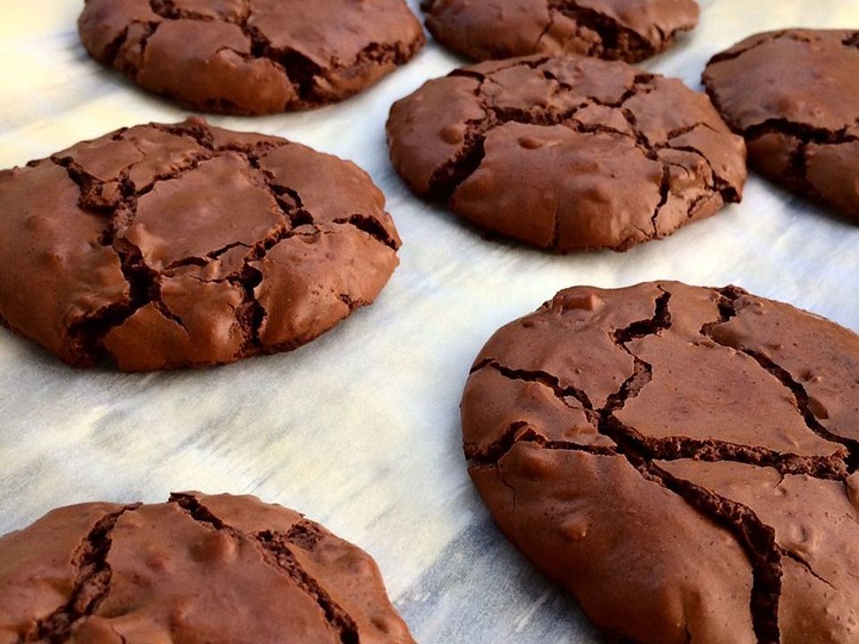 Schokoladen-Brownie-Cookies von Jojoo_1997| Chefkoch