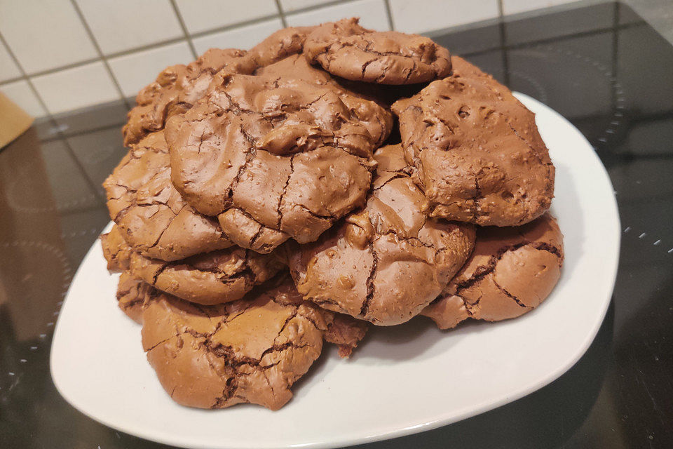 Schokoladen-Brownie-Cookies