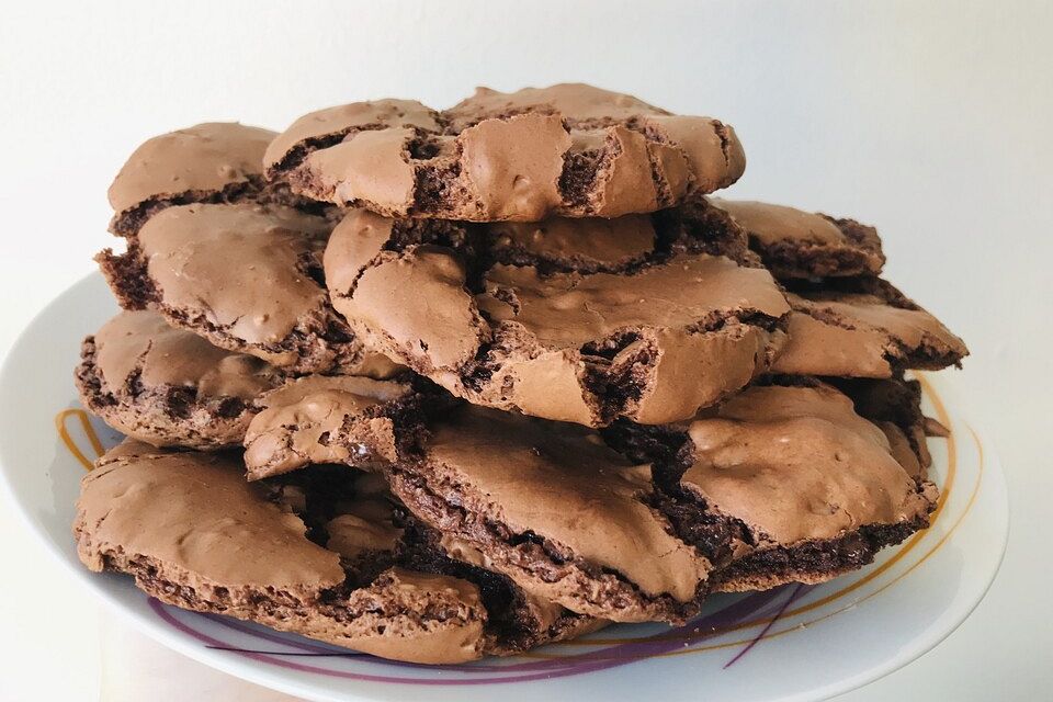 Schokoladen-Brownie-Cookies