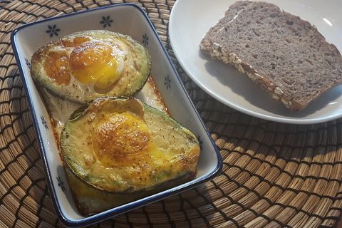 Gebackene Avocado Mit Ei Von Phoneu| Chefkoch