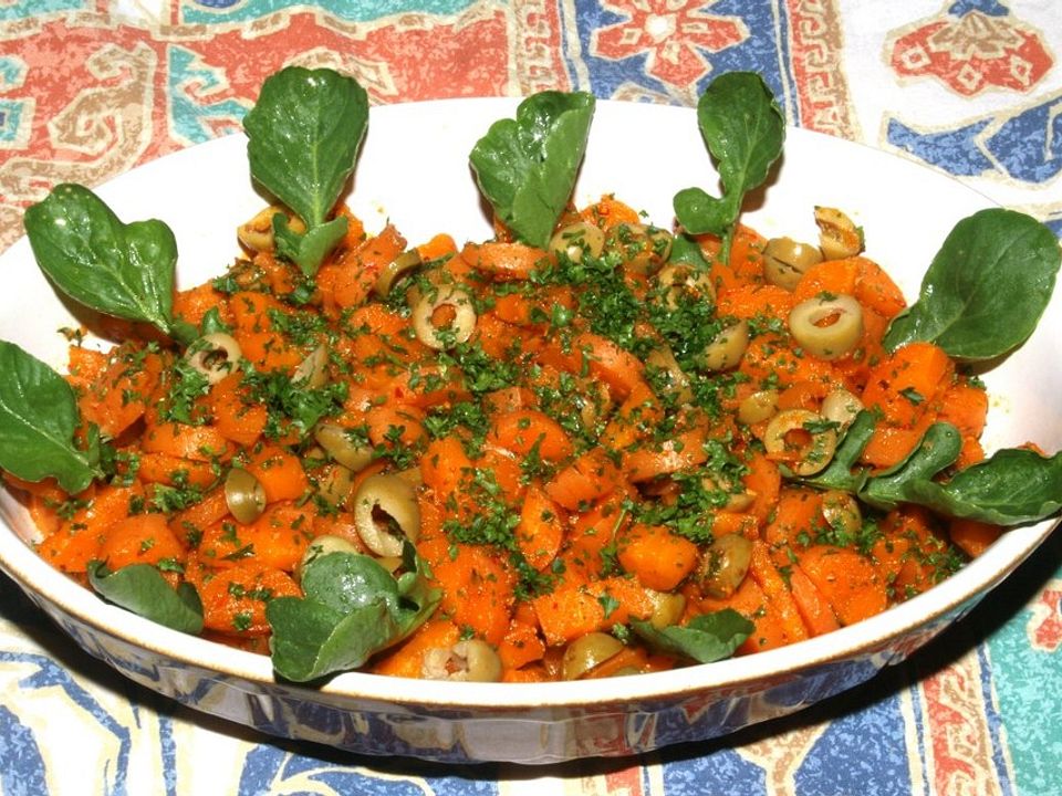 Marokkanischer Karottensalat mit Oliven von Tatunca| Chefkoch