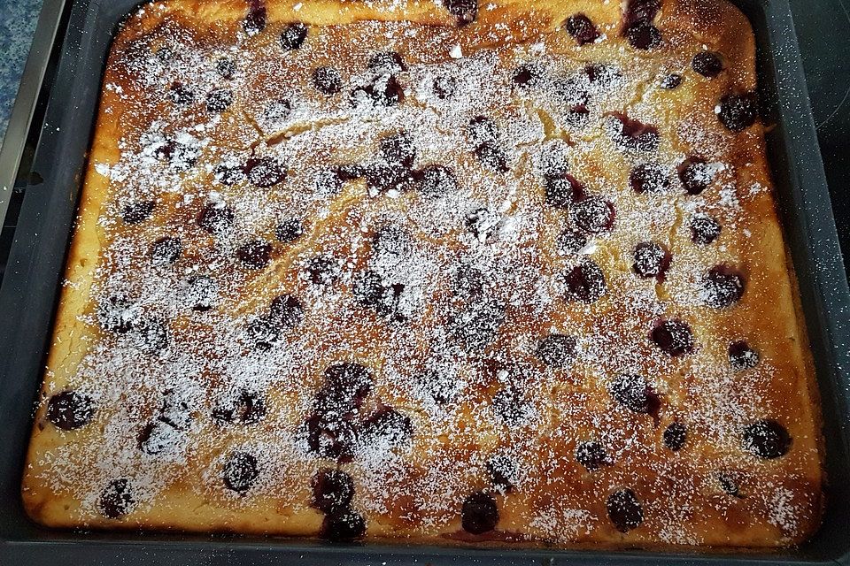 Grießkuchen mit Mandarinen