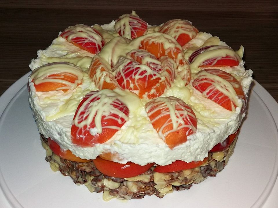 Crunchy-Aprikosentorte von _Cherrylein_| Chefkoch Crunchy-Aprikosentorte von _Cherrylein_| Chefkoch