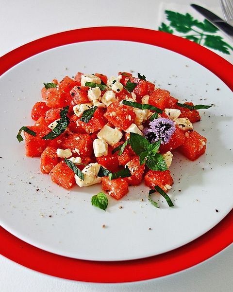 Wassermelonensalat Rezepte | Chefkoch