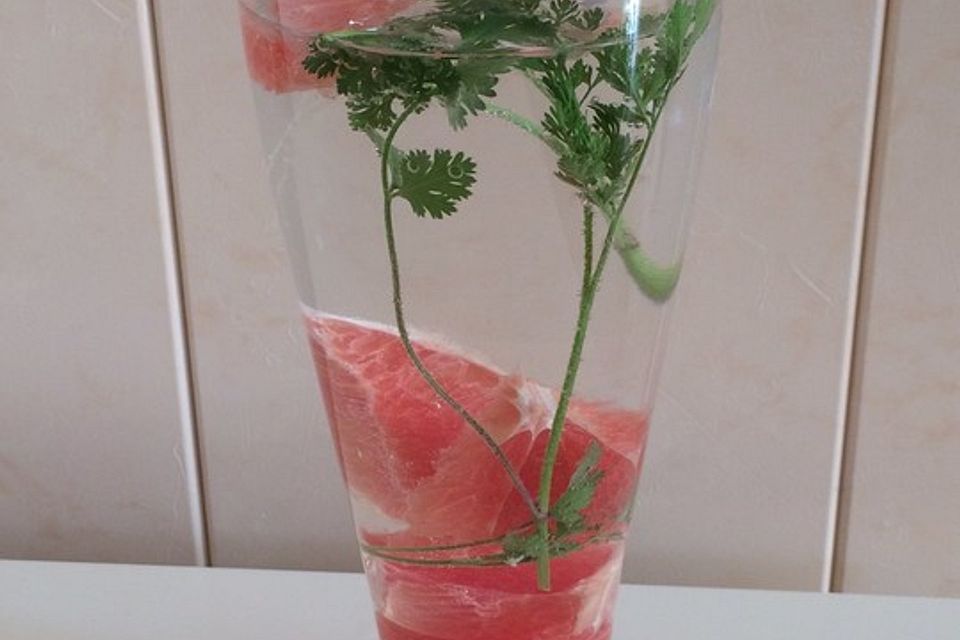 Grapefruit-Koriander-Wasser