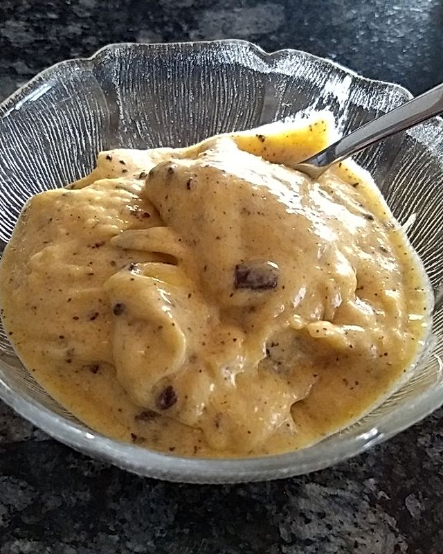 Mango-Erdnuss-Nicecream