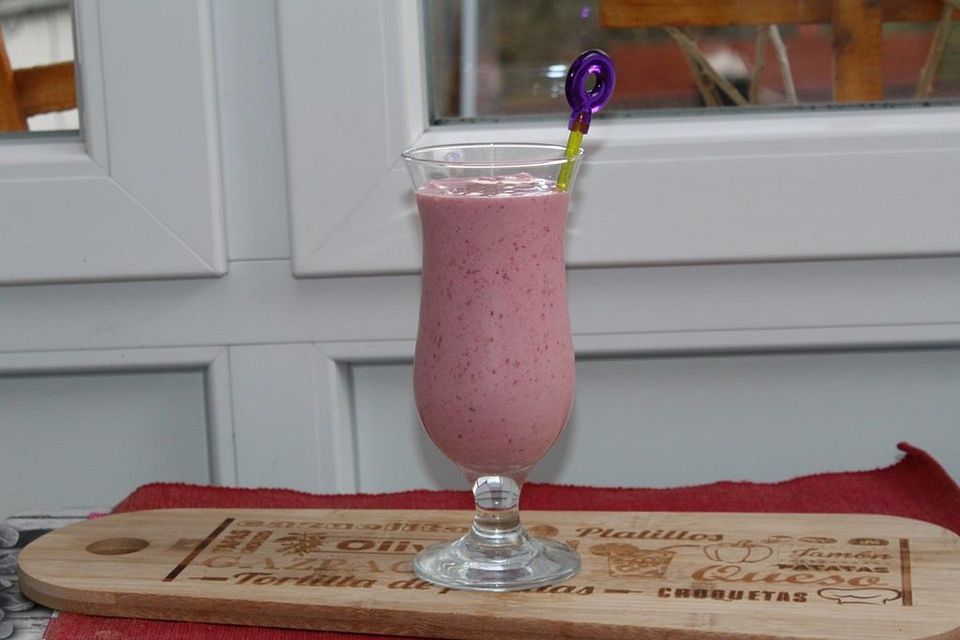 Bananen-Himbeer-Smoothie