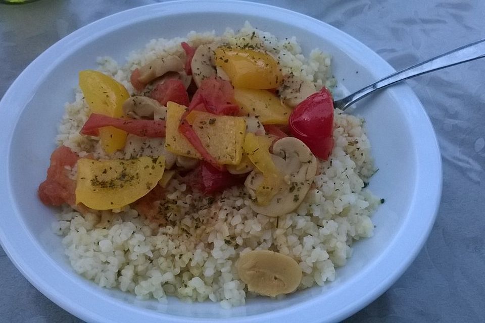 Buntes Veggie-Couscous