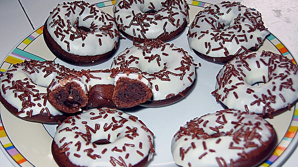 Schoko Donuts Aus Der Form Von Alina1st Chefkoch